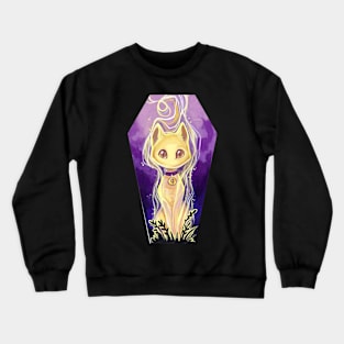 9th life Coffin Crewneck Sweatshirt